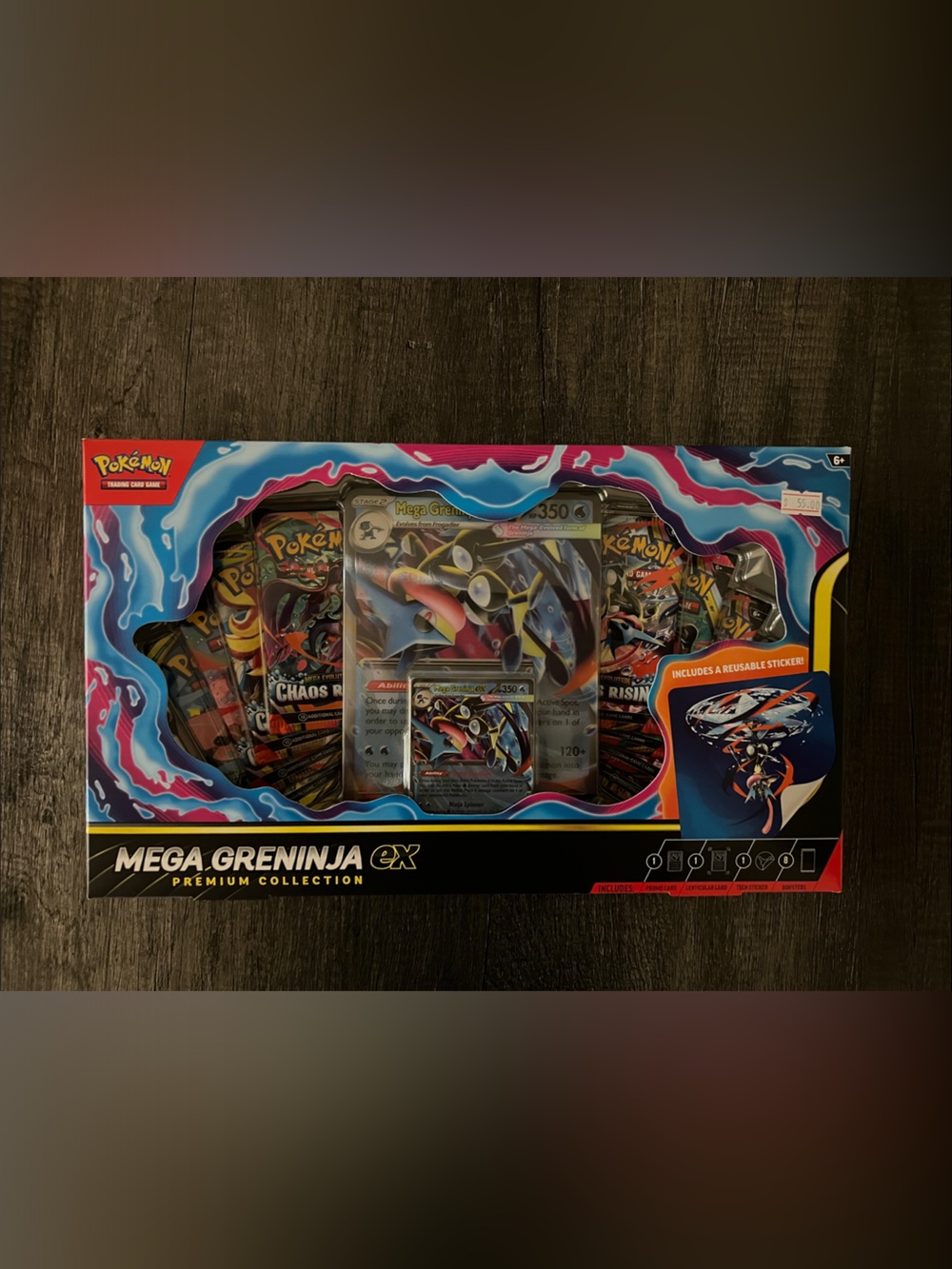 Pokémon Mega GRENINJA EX Premium Collection